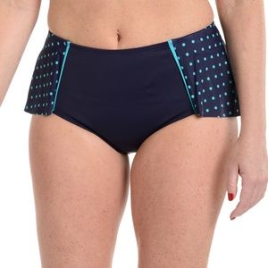 Spanx Navy Polka Bikini Bottoms NWT TOP AVAILABLE